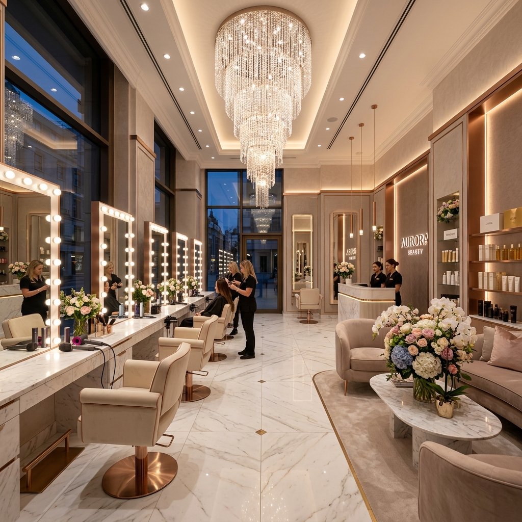 Lubna Mughal Makeup Studio Interior